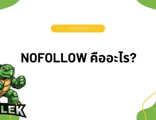 Nofollow คืออะไร? ลิงก์ต้องห้ามที่สาย SEO ต้องเก็ต! (ไม่งั้นเกมพลิก)